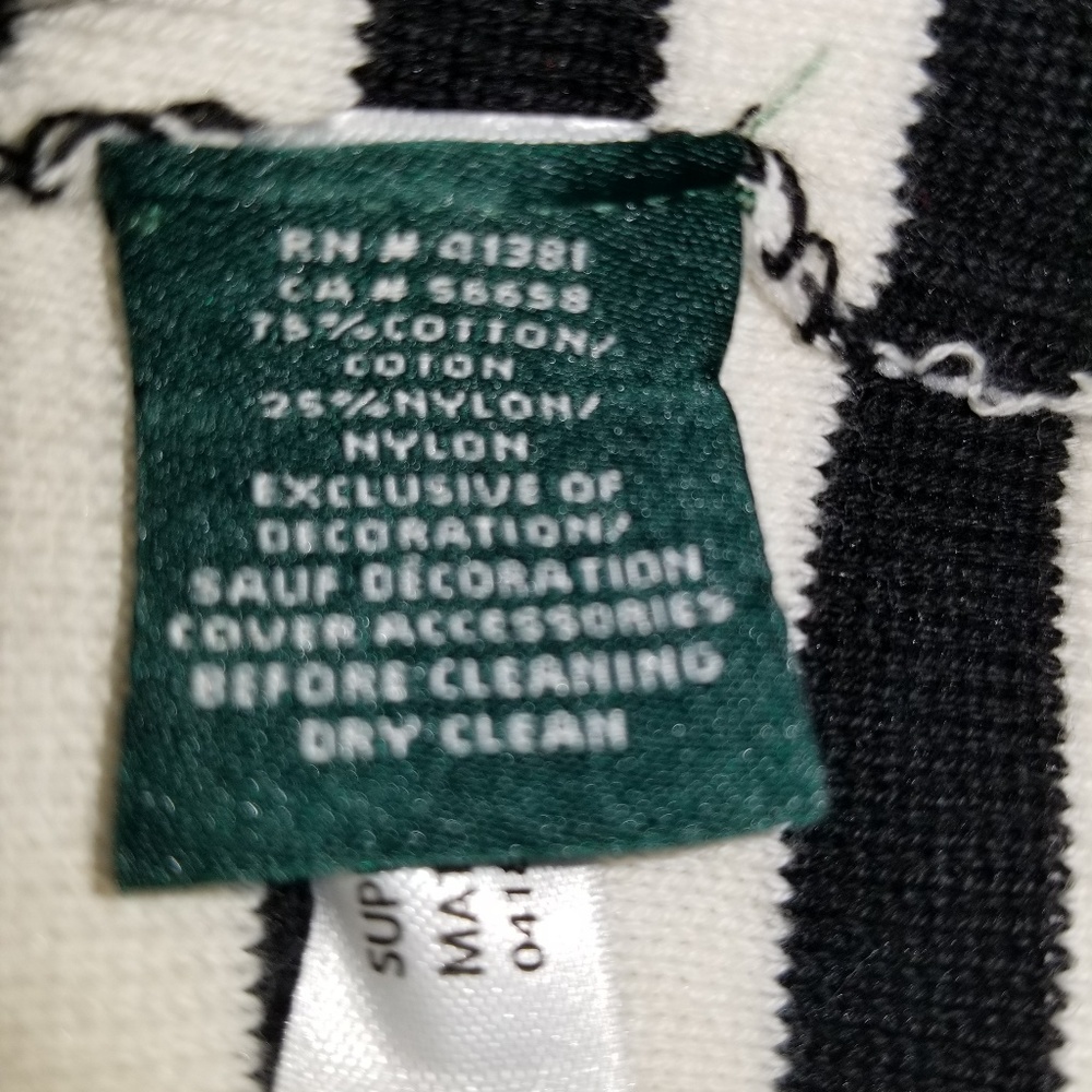 Lauren Ralph Lauren Striped Knit Blazer L - Picture 5 of 8